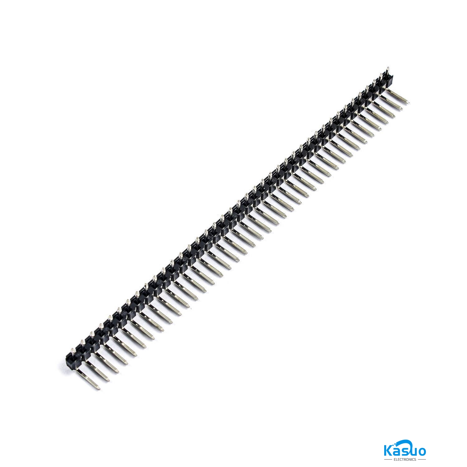 1x40 Pin Right Angle Male Header -  2.54mm Pitch